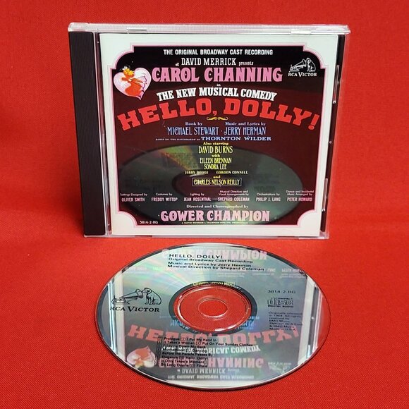 Carol Channing Hello Dolly The Original Broadway Cast Recording CD 1989 - Picture 7 of 8